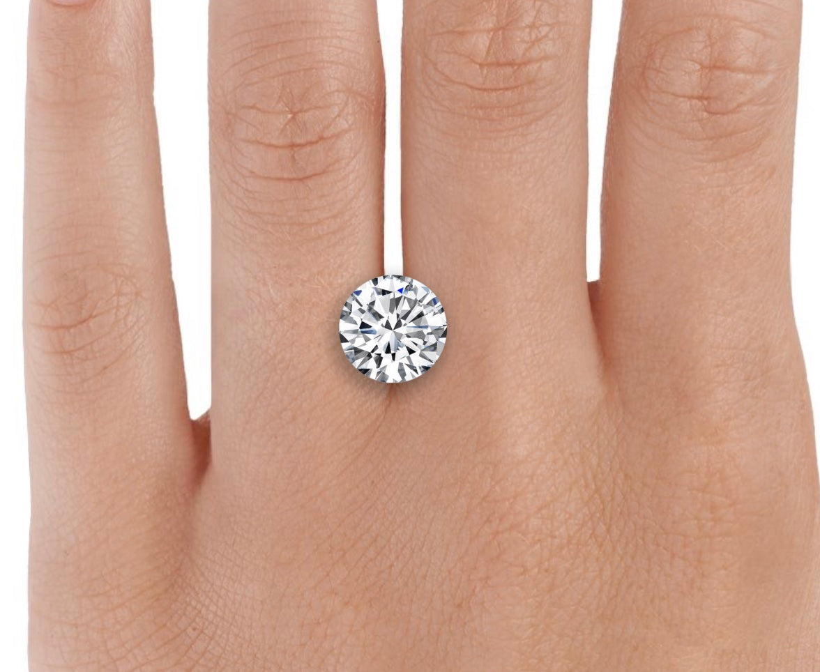 5 Carat Diamond Brilliant Round Diamond